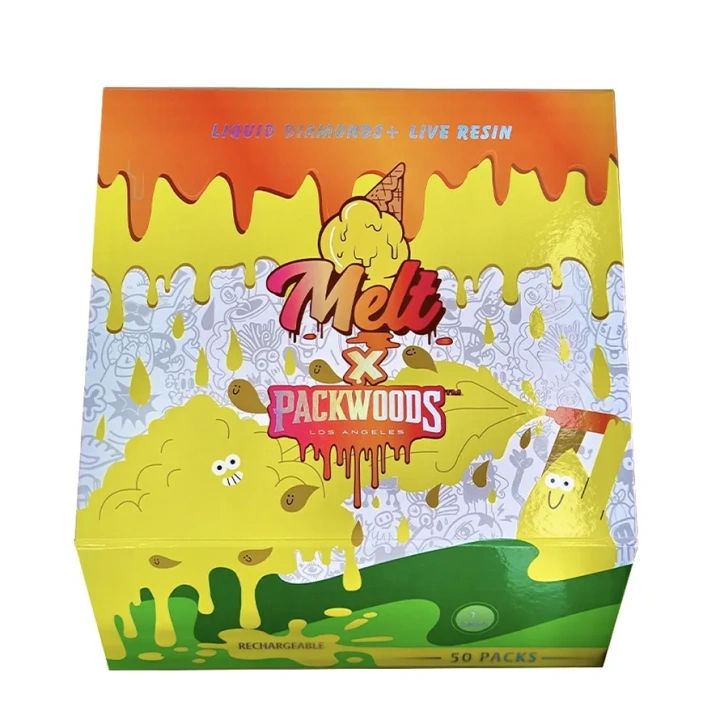 Melt Packwoods 2000mg 2g Disposable 10 Flavors All in One USA Stock Wholesale Empty Vape Pen