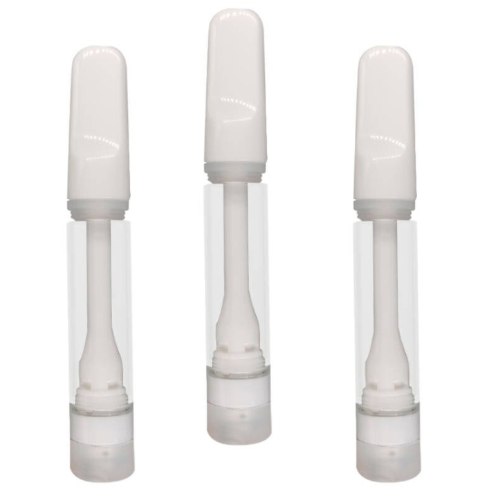 4 Holes 1ml 1g Full Ceramic 510 Thread Cartridges USA Stock Empty Wholesale Disposable Carts 