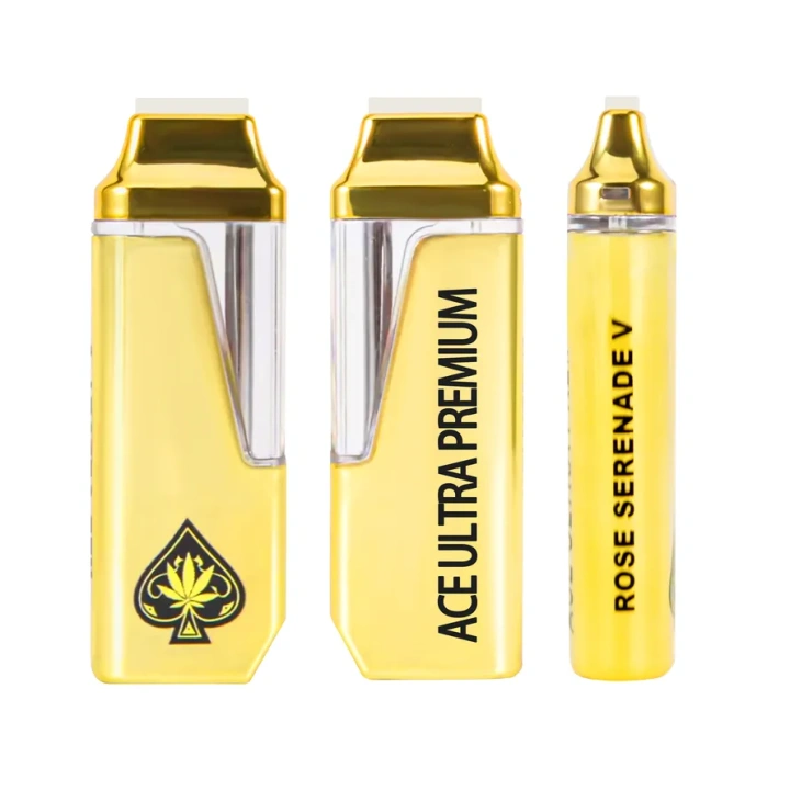 ACE Ultra Premium Badge Edition Black Box 2g Empty Disposable Vape Pens Wholesale USA Warehouse