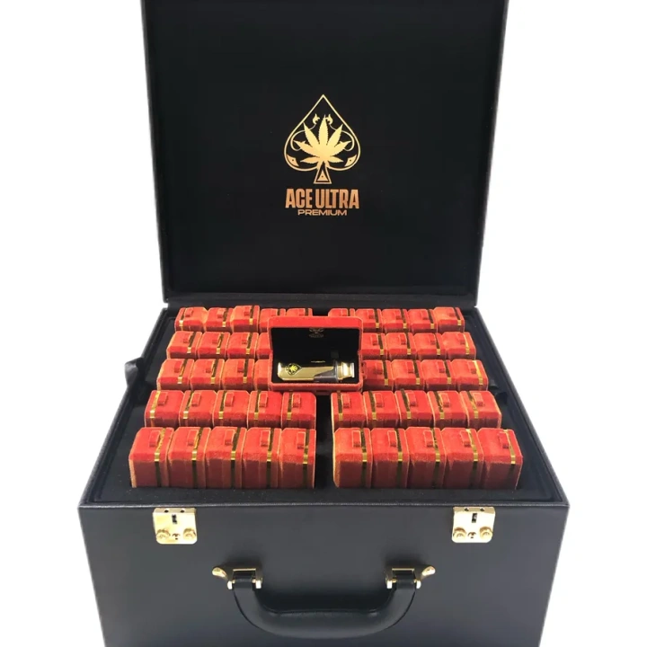 ACE Ultra Premium Badge Edition Black Box 2g Empty Disposable Vape Pens Wholesale USA Warehouse