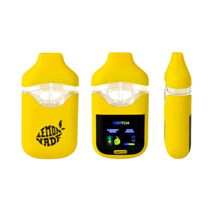 Cookies Lemonade Dual Chamber 1+1g Switch Flavors Empty Disposable Carts Vape Pen USA Warehouse