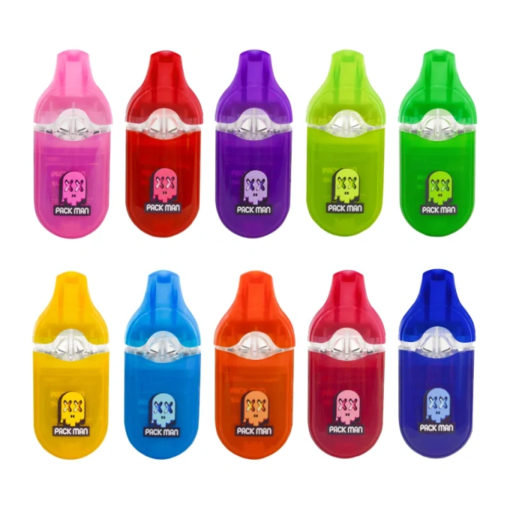 Packman V7 Dual Chamber Hello Summer Edition 1+1g Empty Disposable Vape Pen USA Stock