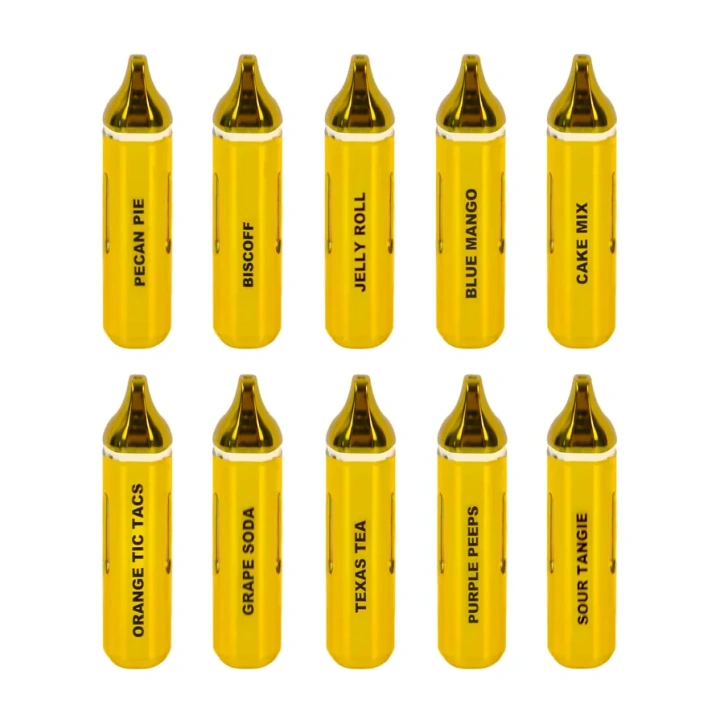 ACE Ultra Premium Packman Collab 2000mg Carts LED Screen Empty Disposable Vape Pen USA Stock
