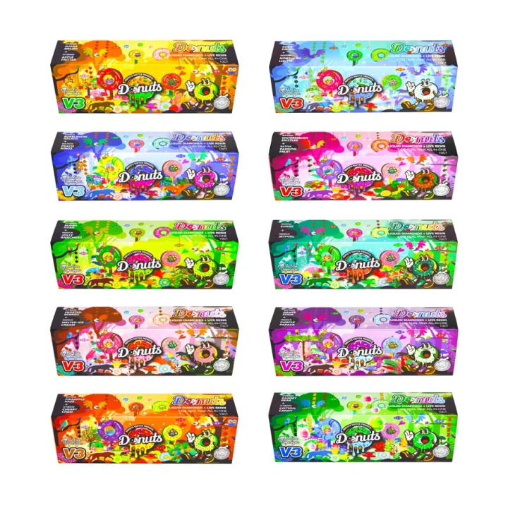Dounts V3 Disposable 2g Dual Chamber 1+1ml Empty Vape Pen USA Stock