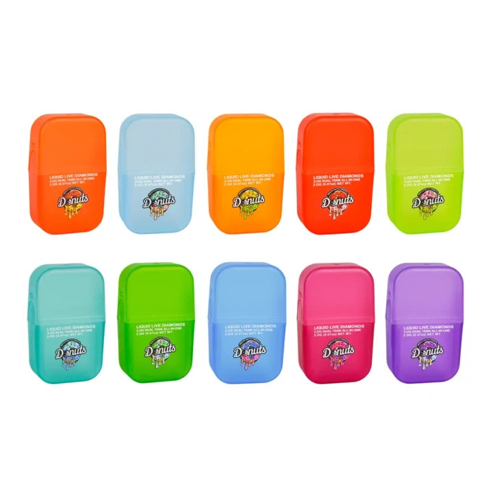 Dounts V3 Disposable 2g Dual Chamber 1+1ml Empty Vape Pen USA Stock