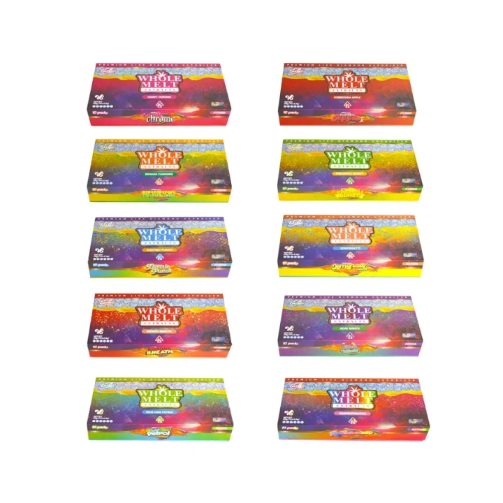Whole Melt V6 Exotic Edition 2g Empty Disposable Vape Pen 10 Flavors USA Stock