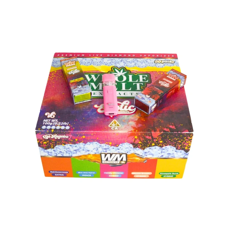 Whole Melt V6 Exotic Edition 2g Empty Disposable Vape Pen 10 Flavors USA Stock