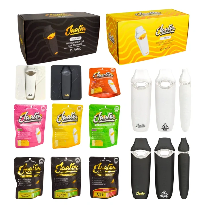 Jeeter Disoosable All in One 2g Empty Disposable Vape Pen 10 Flavors USA Stock