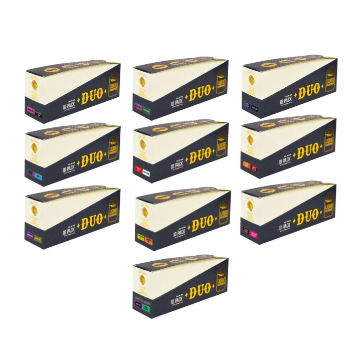 Big Chief 1ml+1ml Dual Chamber With Screen 2g Empty Disposable Vape Pen 10 Flavors USA Stock