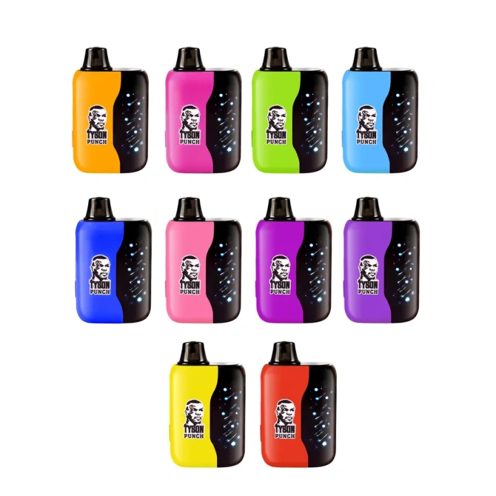 Tyson Punch With Screen 2g Empty Disposable Vape Pen 10 Flavors USA Stock