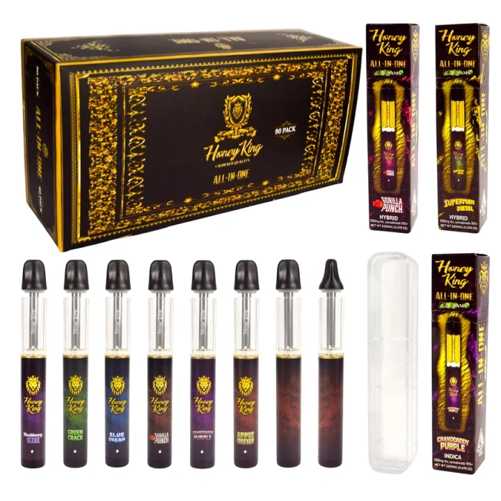 Honey King 2g Empty Disposable Vape Pen 9 Flavors USA Stock
