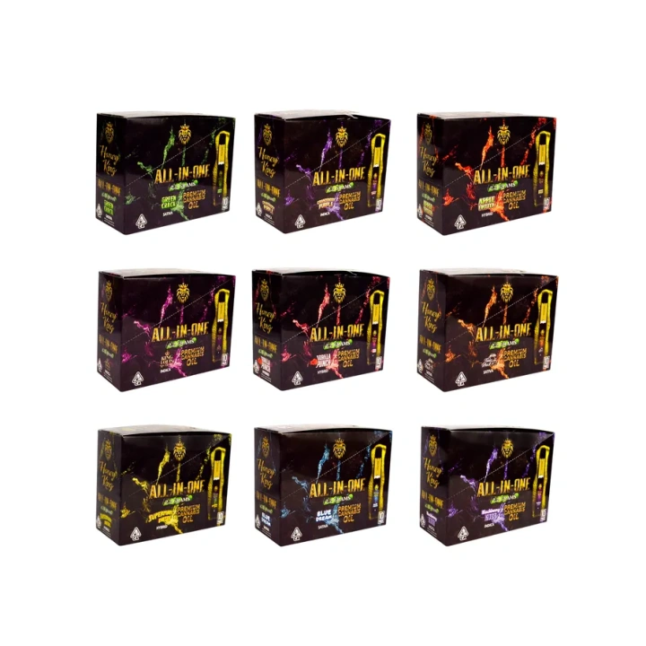 Honey King 2g Empty Disposable Vape Pen 9 Flavors USA Stock