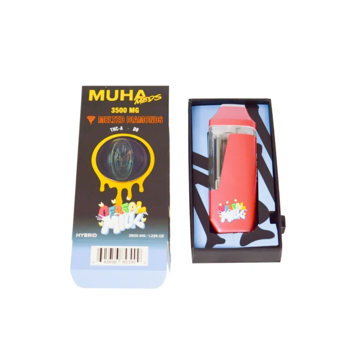 Muha Meds 3500mg Empty Disposable Vape Pen 9 Flavors USA Stock