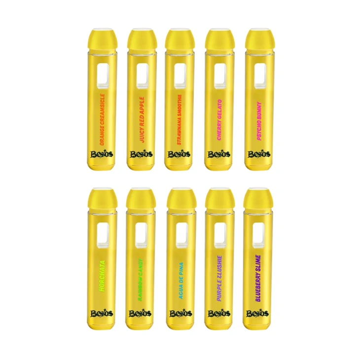BE$OS Postless 2g Empty Disposable Vape Pen 10 Flavors USA Stock