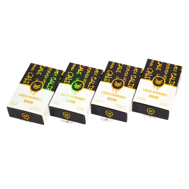 California Honey 1ml+1ml Dual Chamber With Screen 2g Empty Disposable Vape Pen 20 Flavors USA Stock