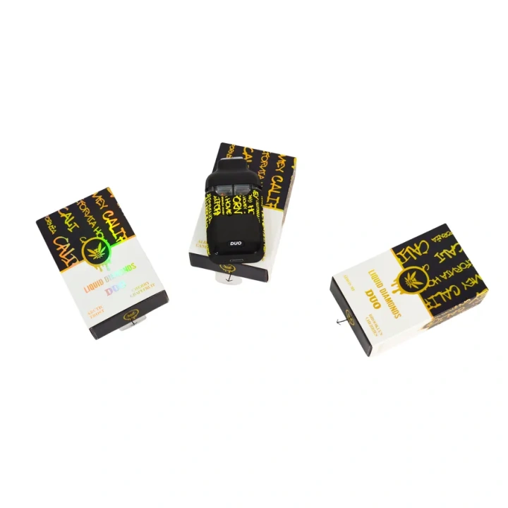 California Honey 1ml+1ml Dual Chamber With Screen 2g Empty Disposable Vape Pen 20 Flavors USA Stock