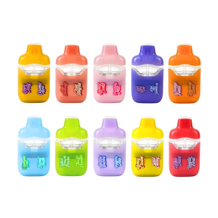 Runtz 1ml+1ml Dual Chamber With Screen 2g Empty Disposable Vape Pen 20 Flavors USA Stock
