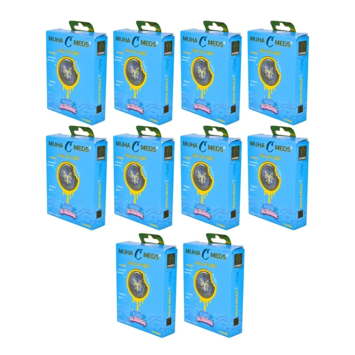 Muha Meds Cookies Collabs Empty Disposable Vape Pen 5 Flavors USA Stock