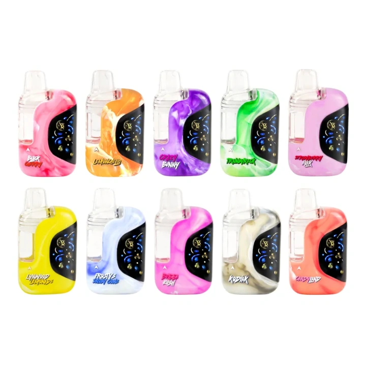 Moonrock 1ml+1ml Dual Chamber With Screen 2g Empty Disposable Vape Pen 20 Flavors USA Stock