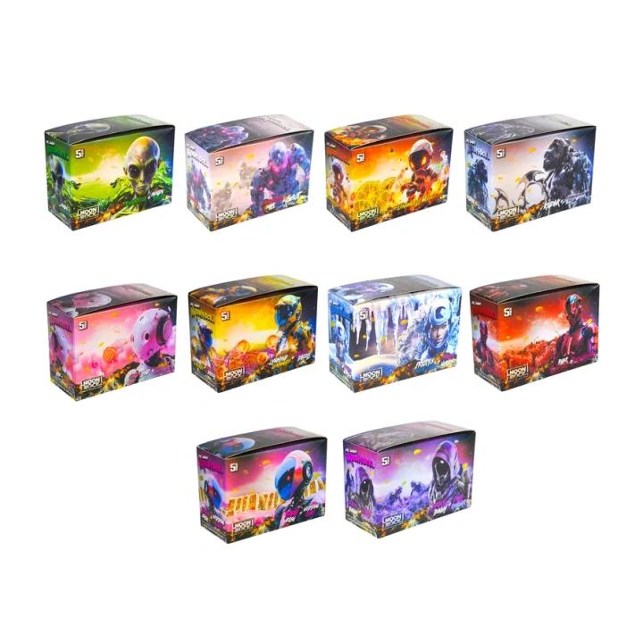 Moonrock 1ml+1ml Dual Chamber With Screen 2g Empty Disposable Vape Pen 20 Flavors USA Stock