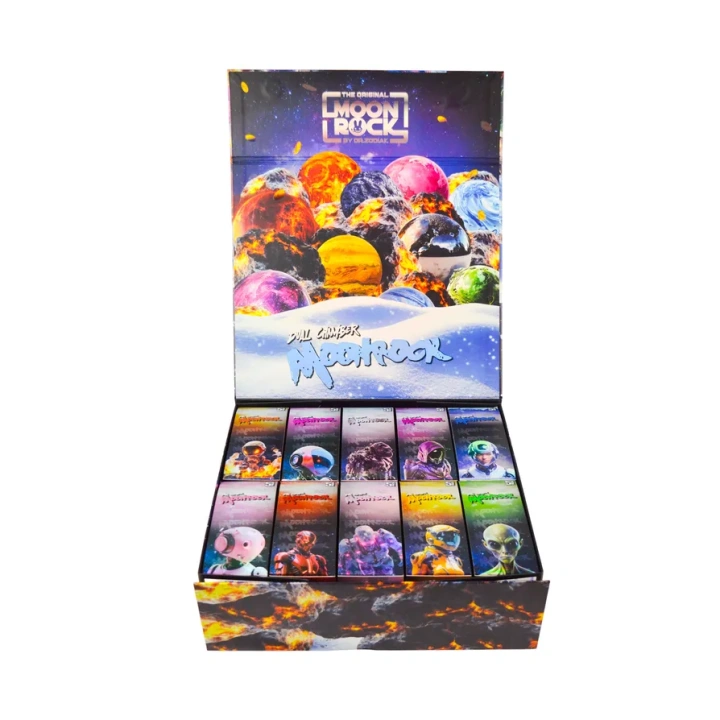 Moonrock 1ml+1ml Dual Chamber With Screen 2g Empty Disposable Vape Pen 20 Flavors USA Stock