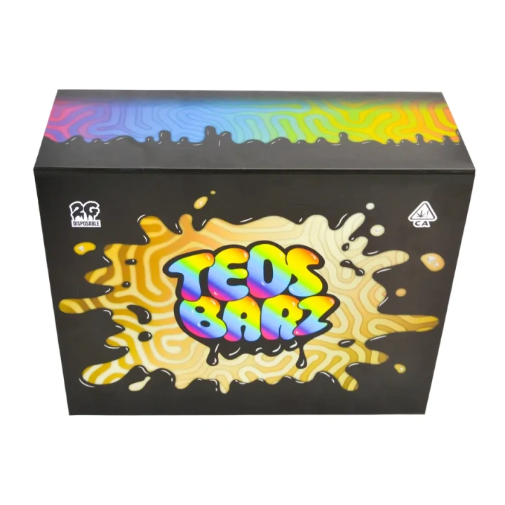 Ted Barz 2g LED Display Screen Empty Disposable Vape Pen 10 Flavors USA Stock