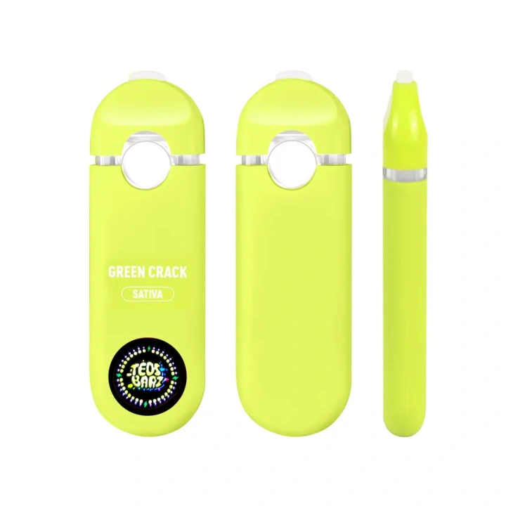 Ted Barz 2g LED Display Screen Empty Disposable Vape Pen 10 Flavors USA Stock