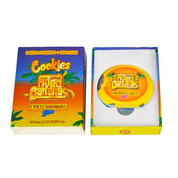 Cookies Fried Bananas 2g Empty Disposable Vape Pen 10 Flavors USA Stock