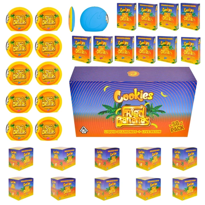 Cookies Fried Bananas 2g Empty Disposable Vape Pen 10 Flavors USA Stock