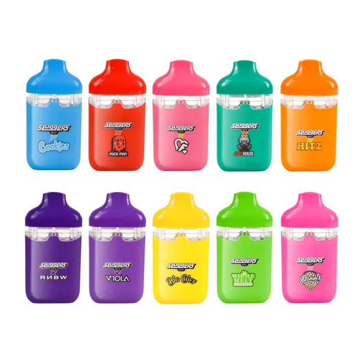 Sluggers Collabs V3 Dual Chamber 1ml+1ml Dual Chamber With Screen 2g Empty Disposable Vape Pen 20 Flavors USA Stock