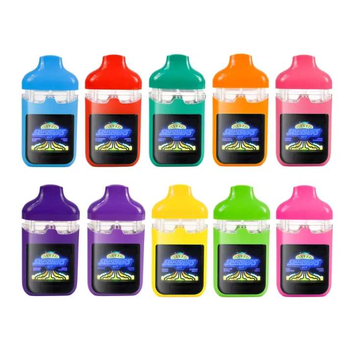 Sluggers Collabs V3 Dual Chamber 1ml+1ml Dual Chamber With Screen 2g Empty Disposable Vape Pen 20 Flavors USA Stock
