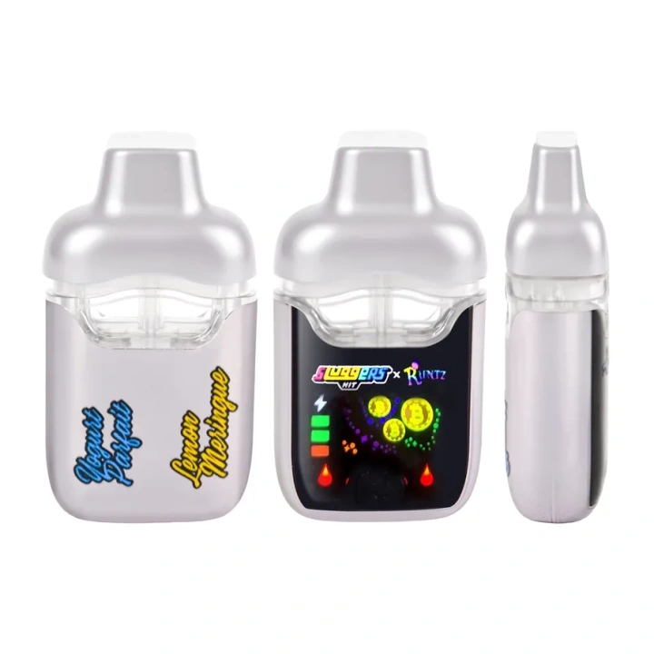 Sluggers Hits Runtz Collabs Summer 1ml+1ml Dual Chamber With Screen 2g Empty Disposable Vape Pen 20 Flavors USA Stock