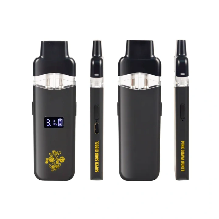 The 10 10 Boys Dual Chamber 1ml+1ml Dual Chamber With Screen 2g Empty Disposable Vape Pen 20 Flavors USA Stock