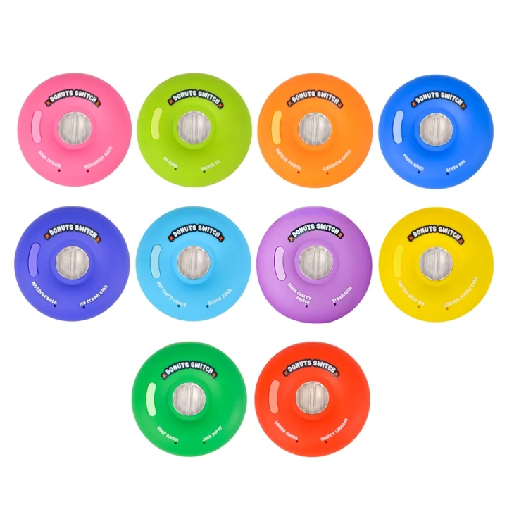 Donuts Gen 2 Dual Chamber 1ml+1ml Dual Chamber With Screen 2g Empty Disposable Vape Pen 20 Flavors USA Stock