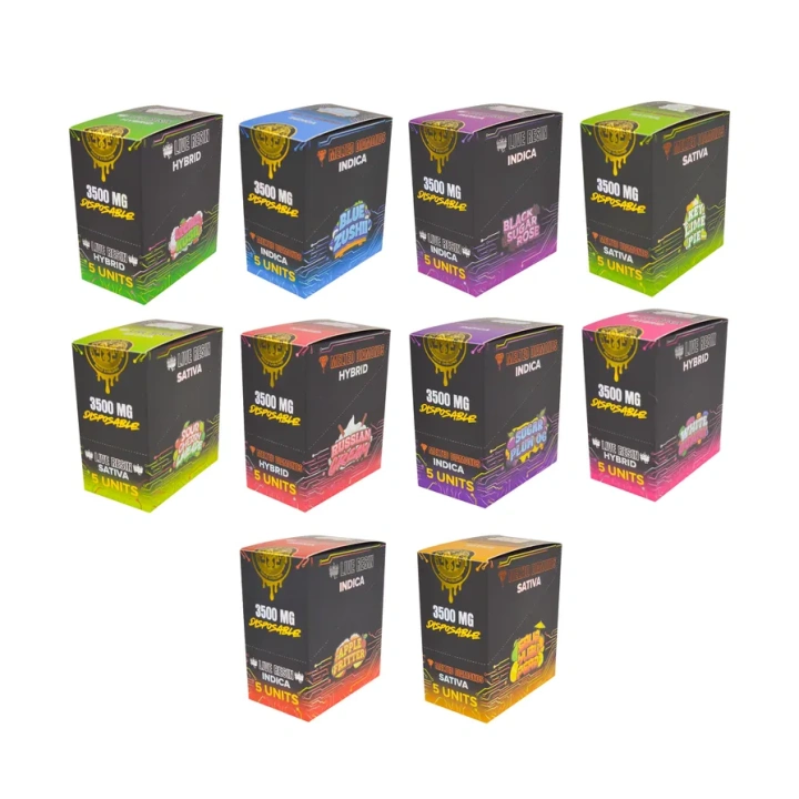 Muha Meds 3500mg Empty Disposable Vape Pen 10 Flavors USA Stock