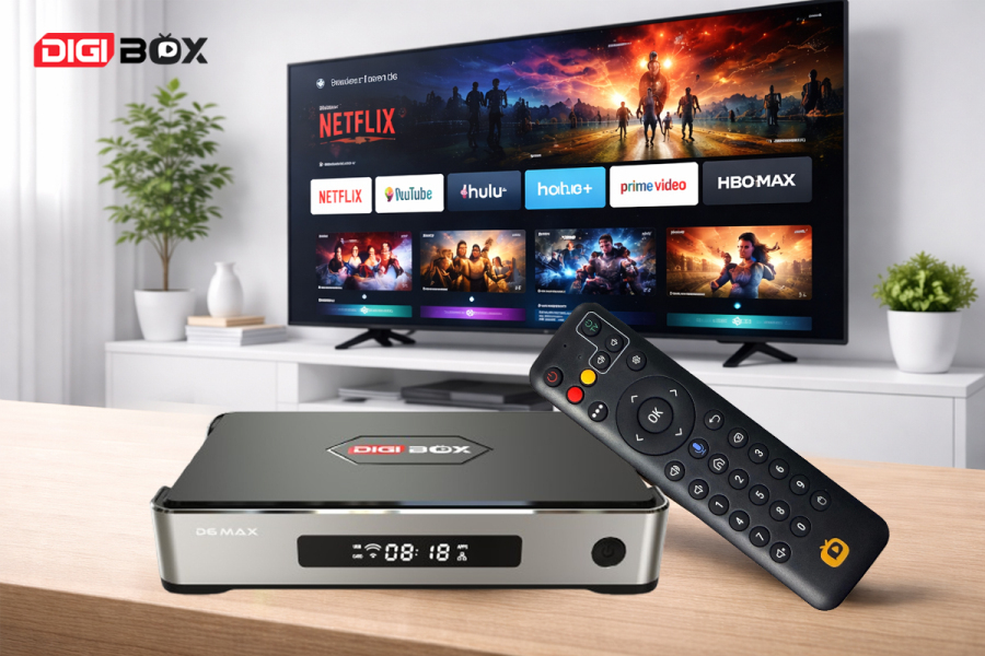DIGIBox D6 Max｜テレビの可能性を広げる次世代スマートTVボックス