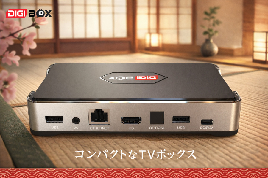 2026年最新DIGIBox D6 MAX 世界のテレビ＆VODが見られる！スポーツ特化