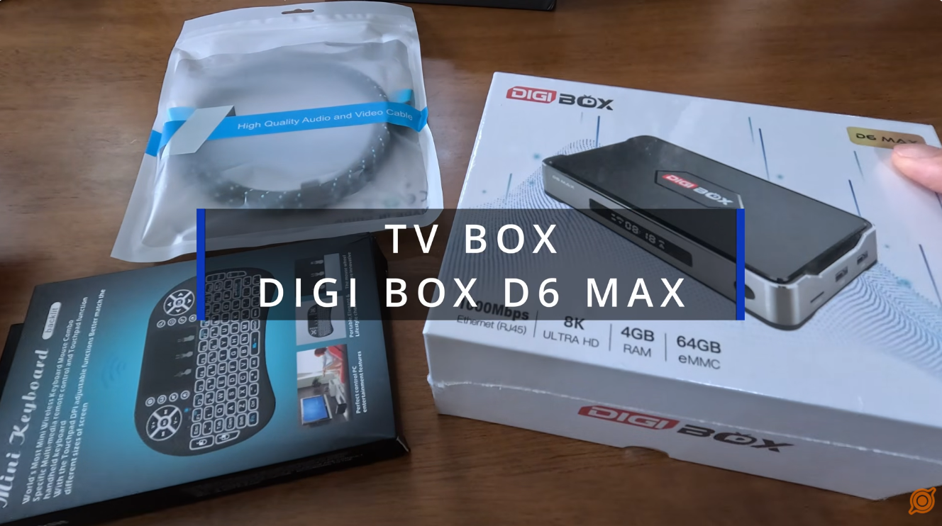 DIGIBox D6 Max レビュー｜8K動画再生とMicroSDカードに対応した高性能