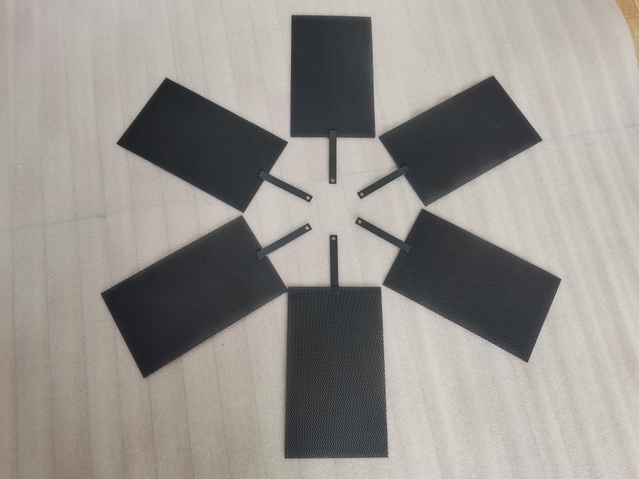 What is a titanium anode?
