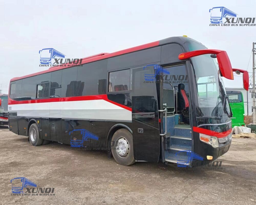 12 Meters Long 55 Seats Used Coach Bus Yutong ZK 6127 Two doors LHD / RHD 