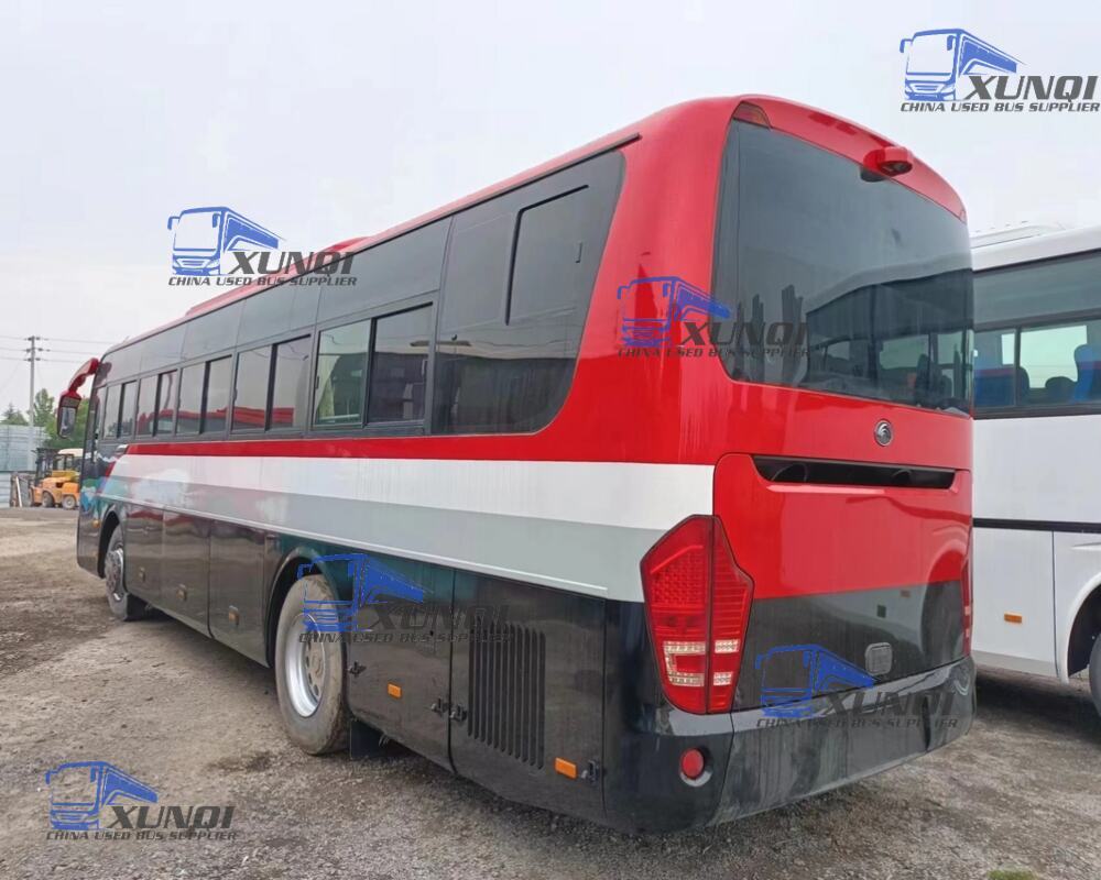 12 Meters Long 55 Seats Used Coach Bus Yutong ZK 6127 Two doors LHD / RHD 