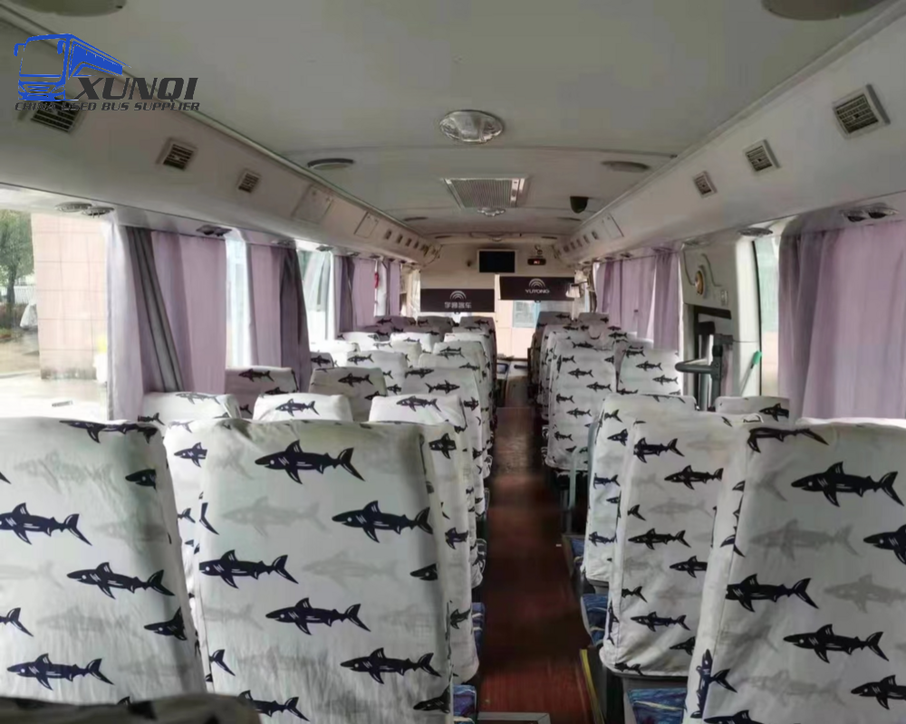 Used Bus For Sale 49 Seats Leaf Spring 2019 Year Middle Door Yutong ZK6115 