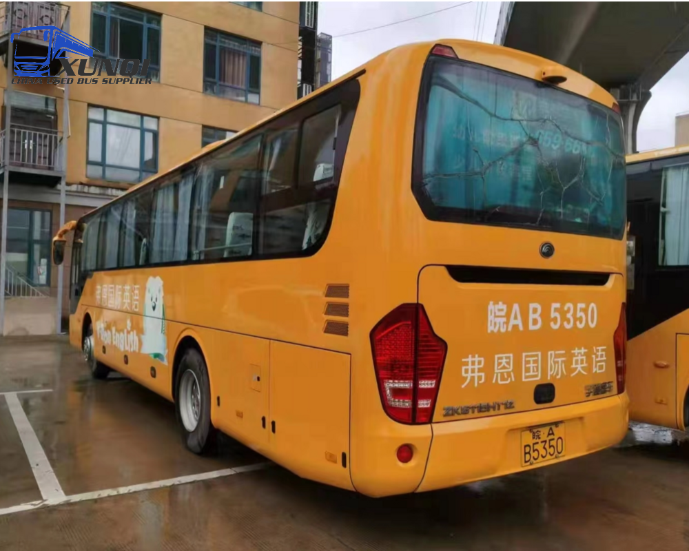 Used Bus For Sale 49 Seats Leaf Spring 2019 Year Middle Door Yutong ZK6115 