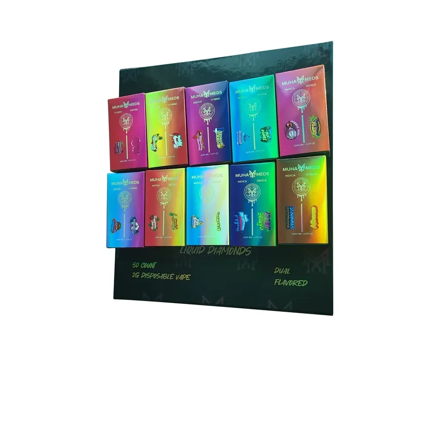 flavors of vapes geek bar Muha Meds Dual Chamber Disposable Empty Bulk Postless Vape Pens USA Stock  Factory Price