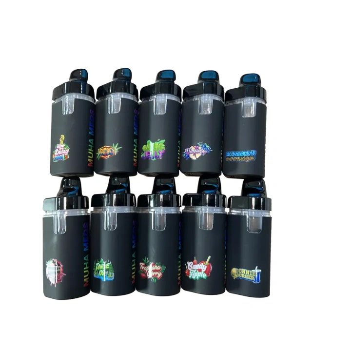 Muha Meds Dual Chamber Disposable Empty Bulk Postless Vape Pens USA Stock  Factory Price
