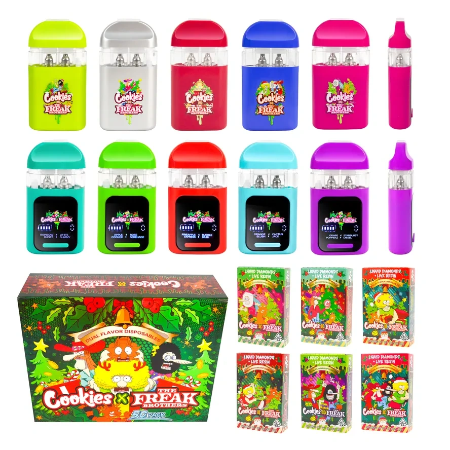 cookies x the freak brothers disposable vape how to use Wholesale Swirl Switch Dual Chamber 2g Disposable main image 1