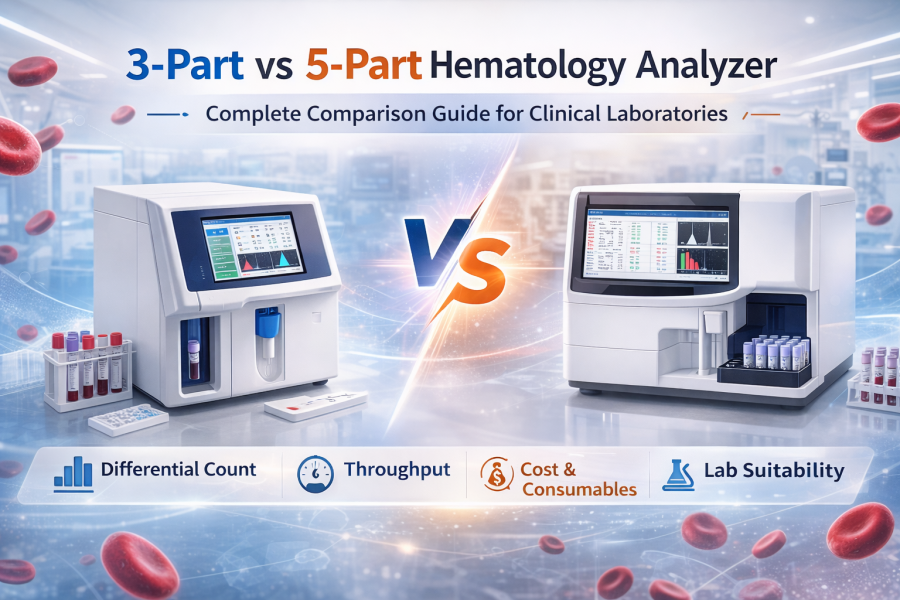 3-Part vs 5-Part Hematology Analyzer Guide 2026 - Sting Biotec