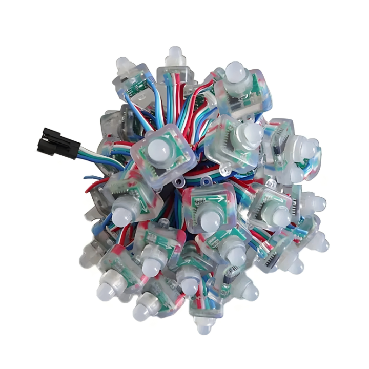 DC5V/12V/24V UCS1903 WS2811 GS8206 UCS512 TM1809 waterproof IP68 digital full color 12mm RGB LED Light Strings (XXA-12ICRGB-5V12V24V) Waterproof IP68 digital full color DC5V 12V 24V ucs1903 WS2811 GS8206 UCS512 TM1809 12mm RGB LED Light Strings 12mm RGB LED Light Strings,ucs1903,WS2811,GS8206,UCS512,TM1809