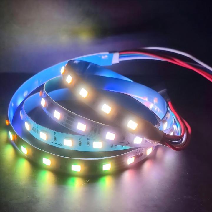 DC12V 24V WS2805 RGB+CCT 5-in-1 Addressable LED Strip-Dual Signal, 60LEDs/m, 84LEDs/m, Tunable White 2700K-6500K DC12V 24V WS2805 RGB+CCT 5-in-1 Addressable LED Strip-Dual Signal, 60LEDs/m, 84LEDs/m, Tunable White 2700K-6500 WS2805 RGB+CCT 5in1 Addressable LED Strip