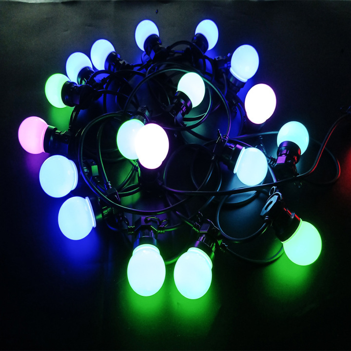 DC12V G50 DMX512 Festoon Bulb Atmosphere Light for Outdoor Camping, Garden, Yard, Wedding Decor (XXA-G50DMX) DC12V G50 DMX512 Festoon Bulb Atmosphere Light for Outdoor Camping, Garden, Yard, Wedding Decor DC12V G50 dmx512 Festoon Bulb